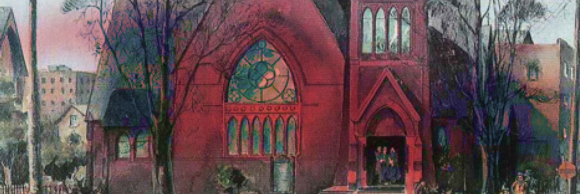 Painting of St. Augustine's Episcopal Church
