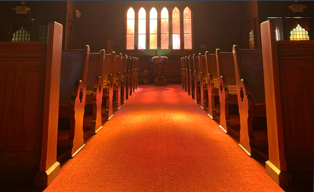 Interior of St. Augustine's Episcopal Church